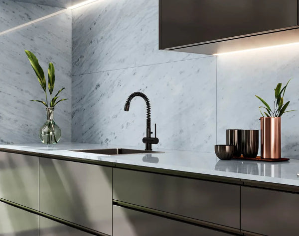 Kitchen | Tesoro Bianco Marble Slab