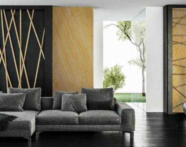 Golden Macaubas Quartzite Slab Hawaii Stone Imports