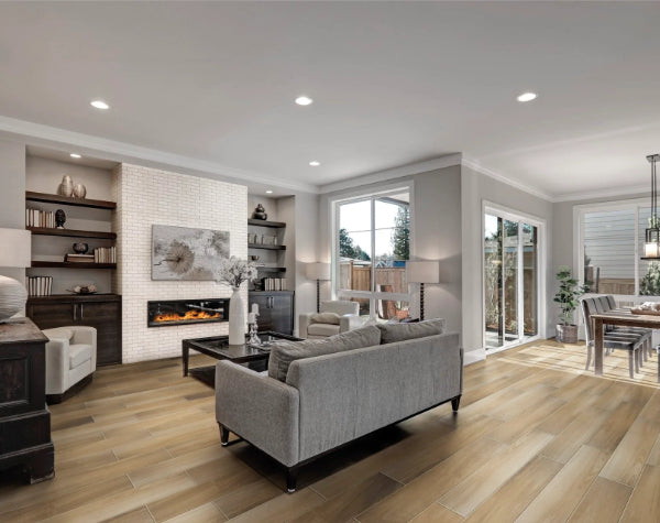 Living Room | Forest Araucaria Clara Porcelain Tile