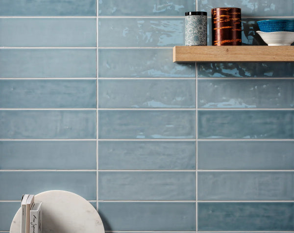 Kitchen | Drift Ceramic 12x3.5 Nomad Tile