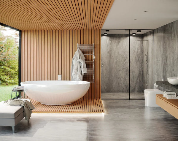 Bathroom | Arabescatus Marble Slab