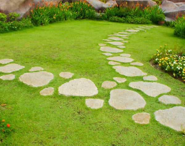 Volcano-Tornado Travertine Paver Flagstone Hawaii Stone Imports