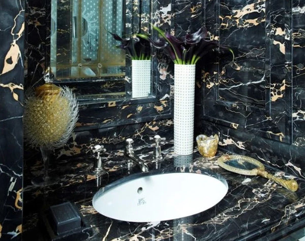 Bathroom | Nero Portoro Originale Marble Slab