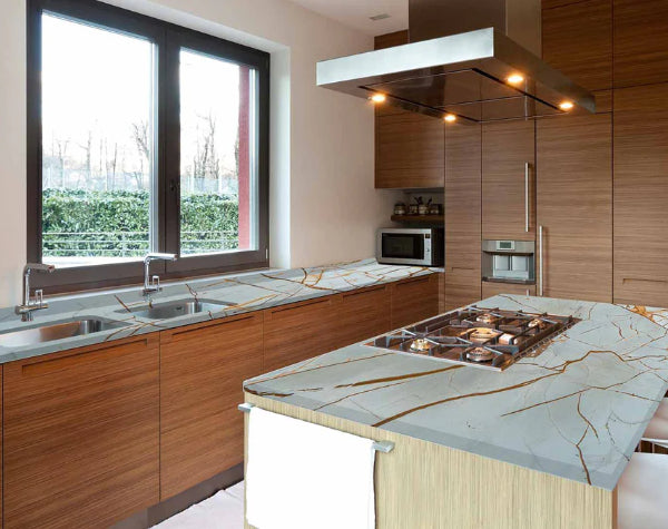 Kitchen | Roma Imperiale Quartzite Slab