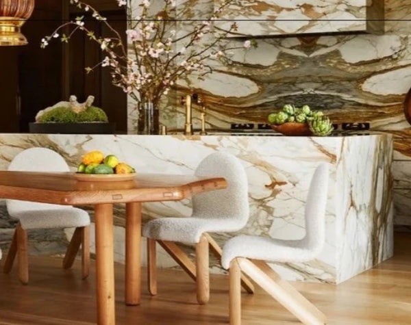 Kitchen | Calacatta Macchia Marble Slab