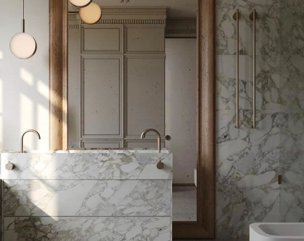 Bathroom | Calacatta Vagli Marble Slab
