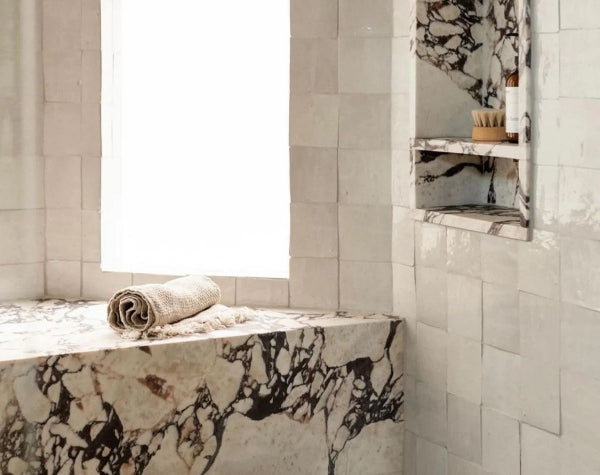 Bathroom | Calacatta Viola Marble Slab