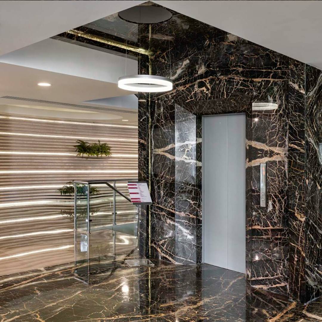 Portoro Gold Marble Slab Hawaii Stone Imports