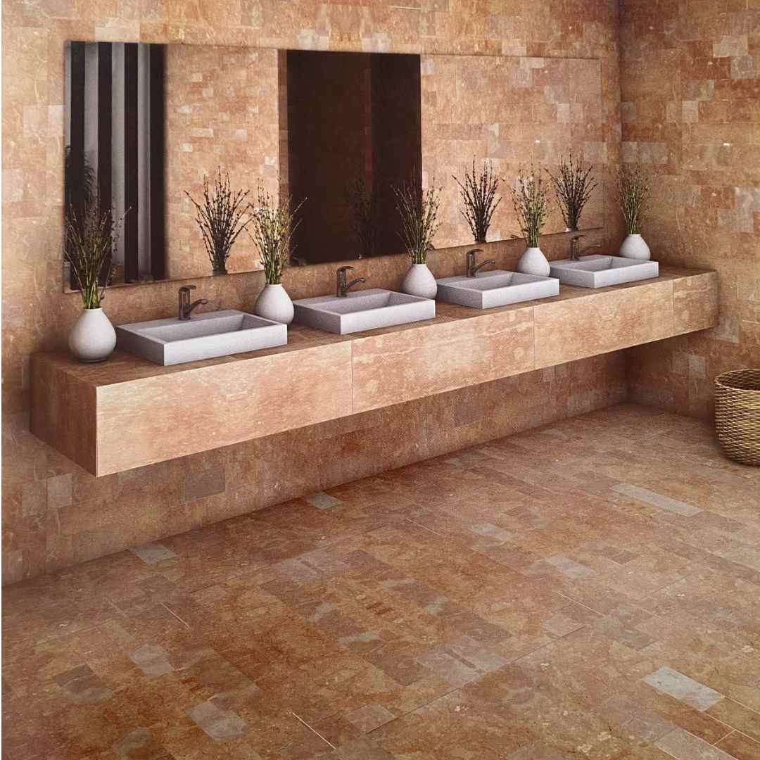 Rosa Reale Marble Tile Hawaii Stone Imports
