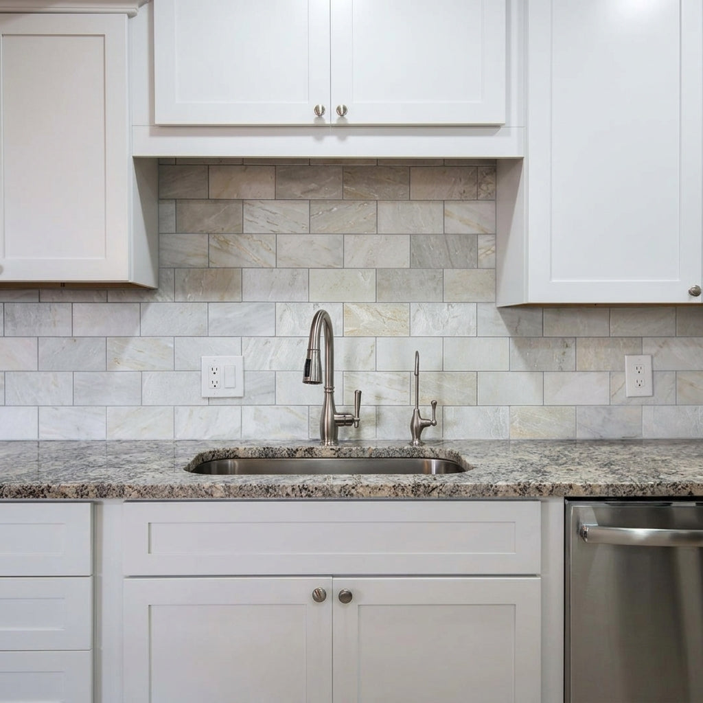 ICE GREY, RECTANGLE, 8" x 4" Tile - Havai'iano