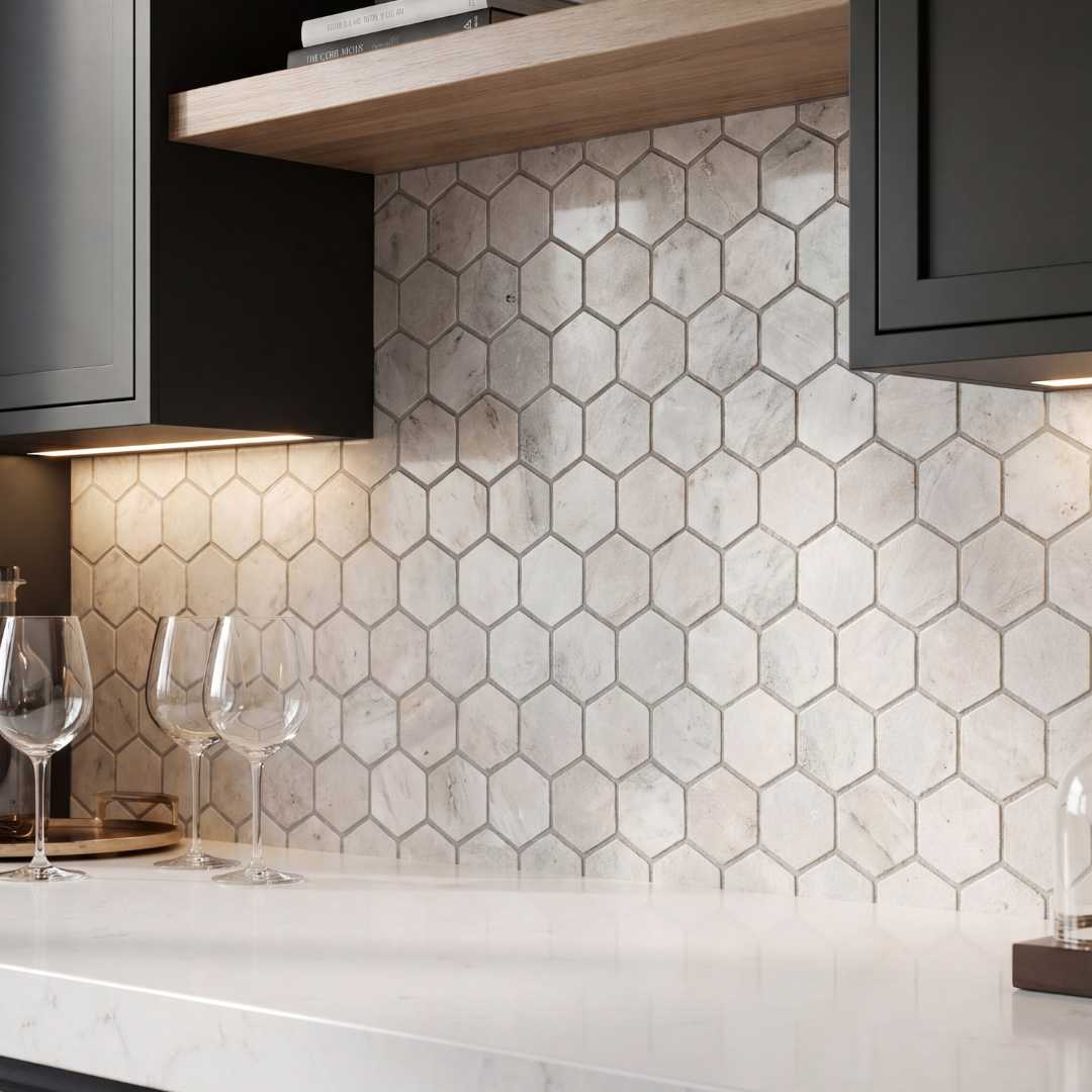 LILY ONYX, HEXAGON 4" - Havai'iano