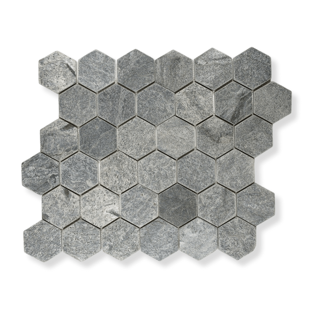 SILVER, HEXAGON 2" -  Havai'iano