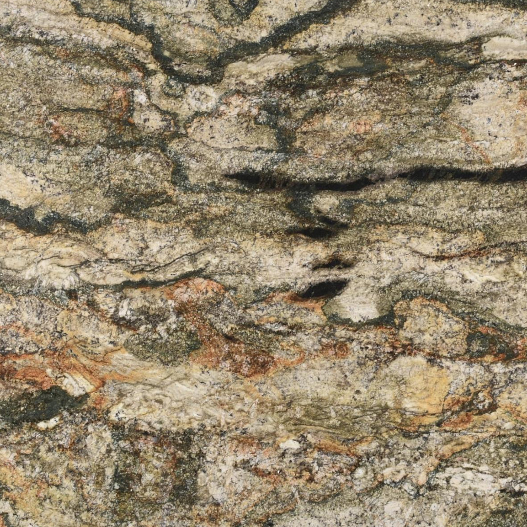 Maskaratus Green Granite Slab Hawaii Stone Imports