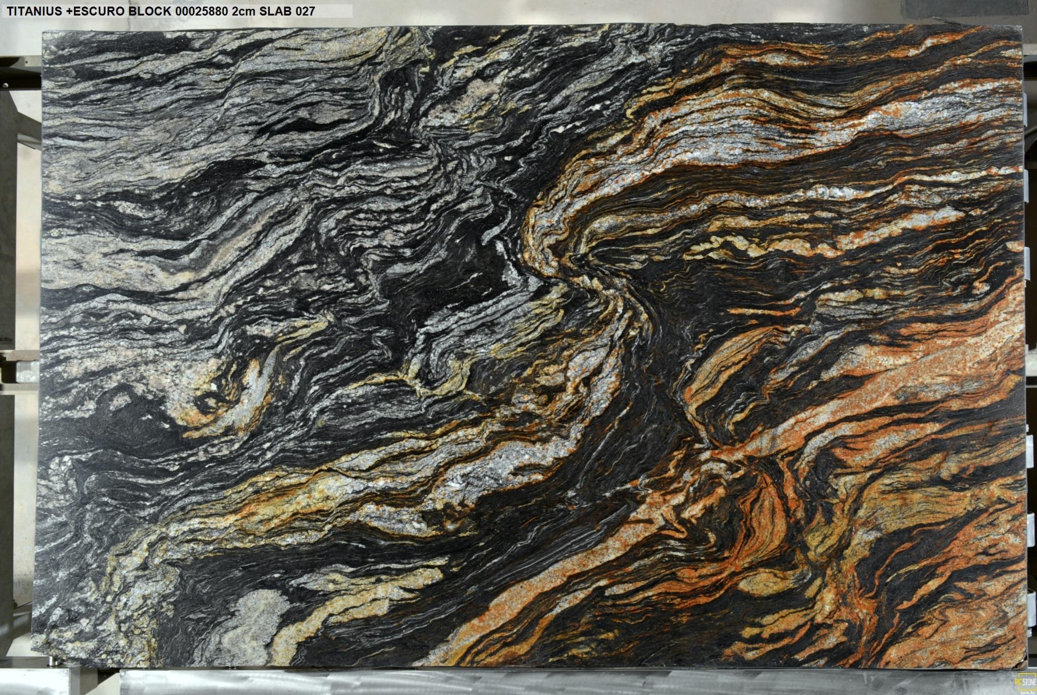 TITANIUS BLACK Polished Slab