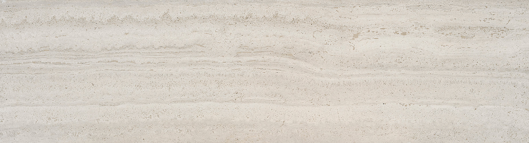 BIANCO DEI SMOKE Travertine Sandblasted-Filled Vein Cut Slab