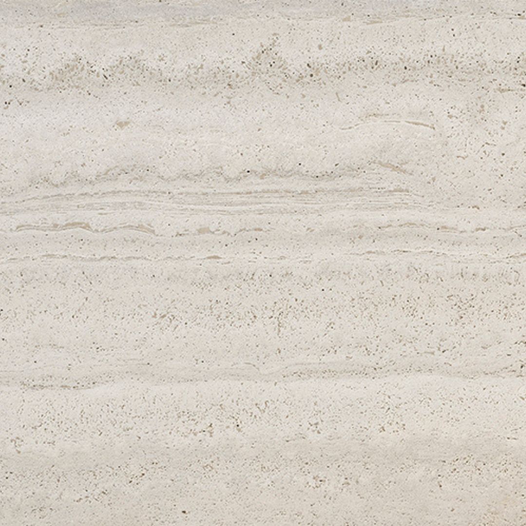 BIANCO DEI SMOKE Travertine Sandblasted-Filled Vein Cut Slab