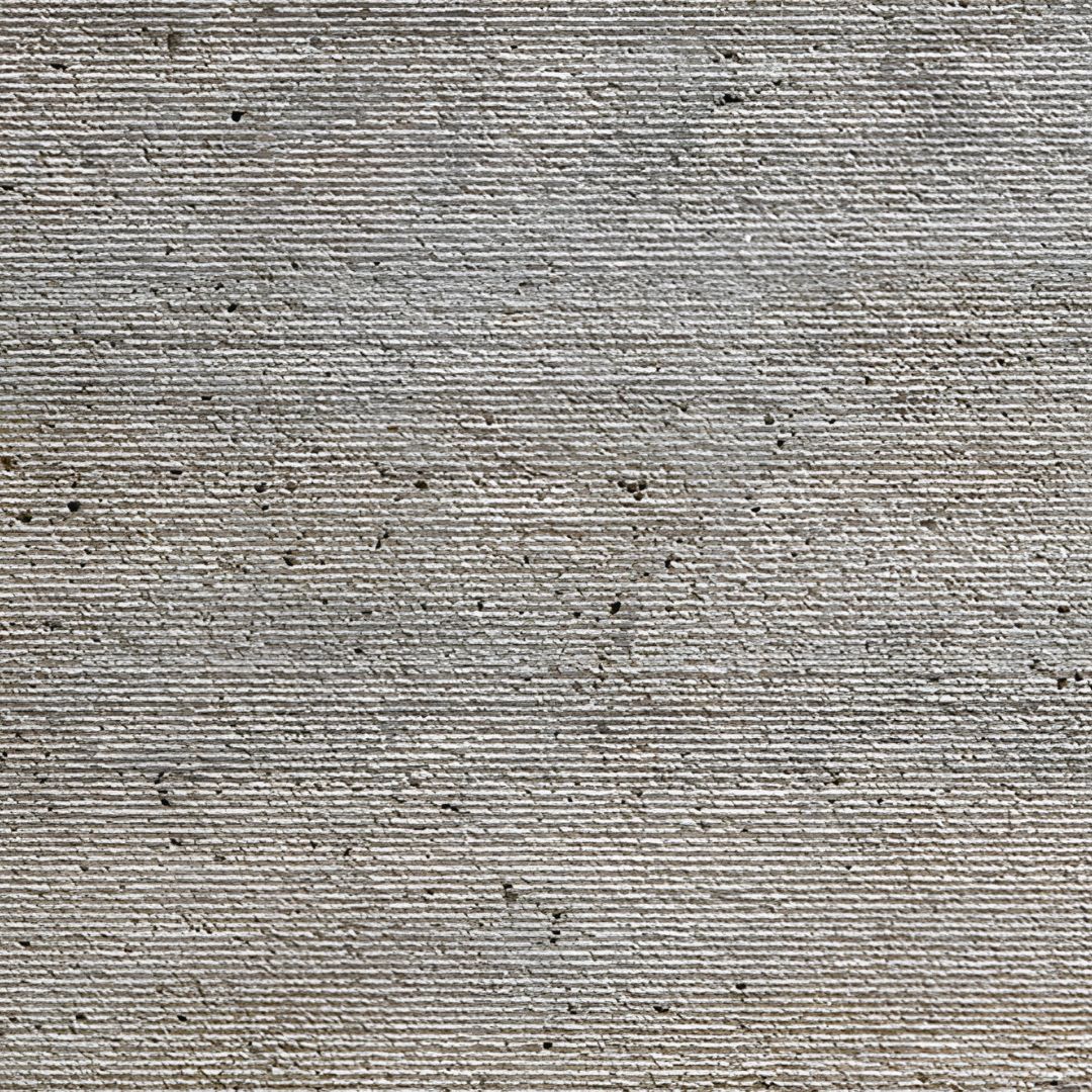 MAHOGANY Travertine Scratched Slab