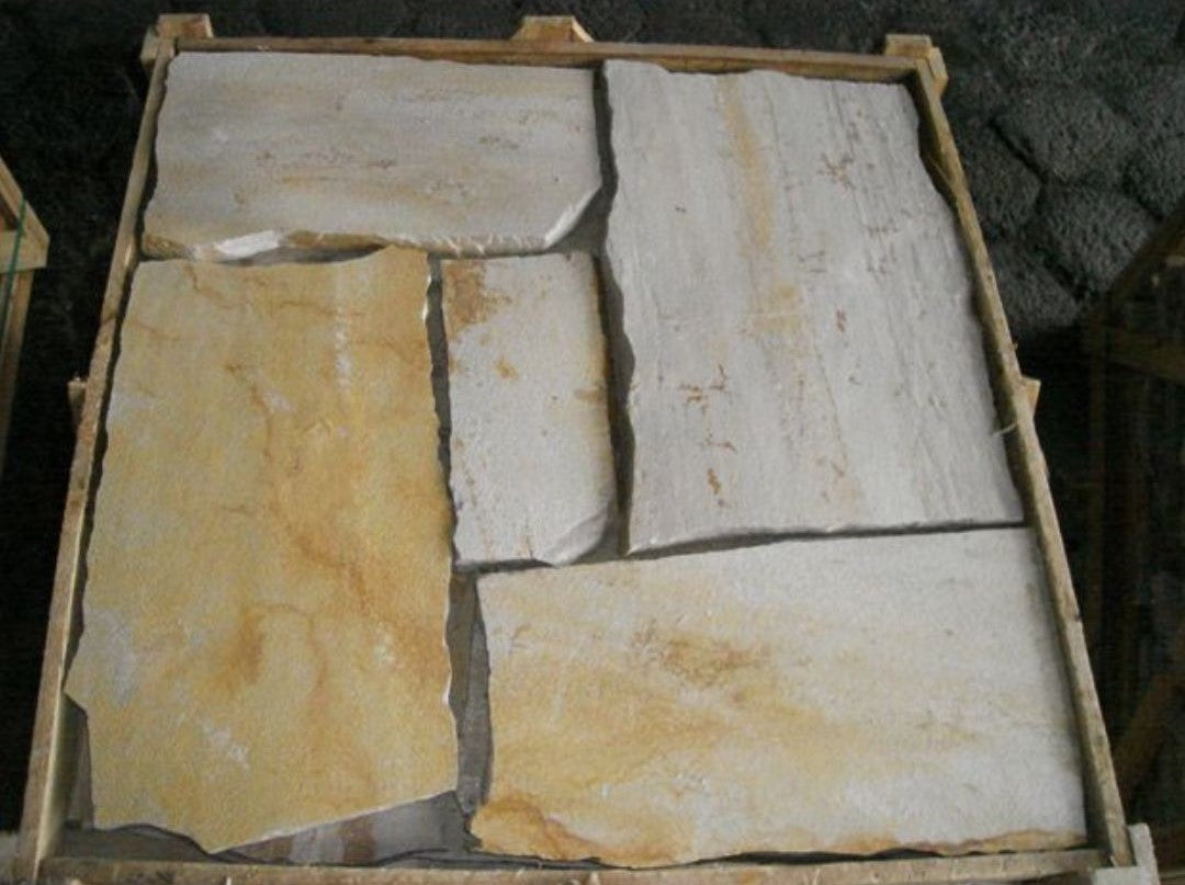 Daffodil Yellow Quartzite Paver  Hawaii Stone Imports