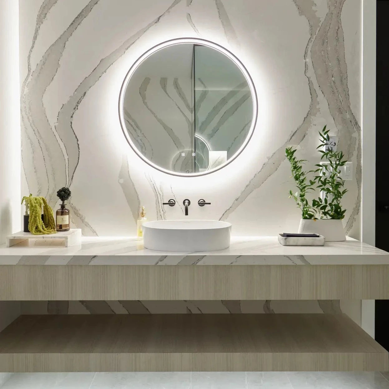 Brittanica Cambria-Quartz Slab Hawaii Stone Imports