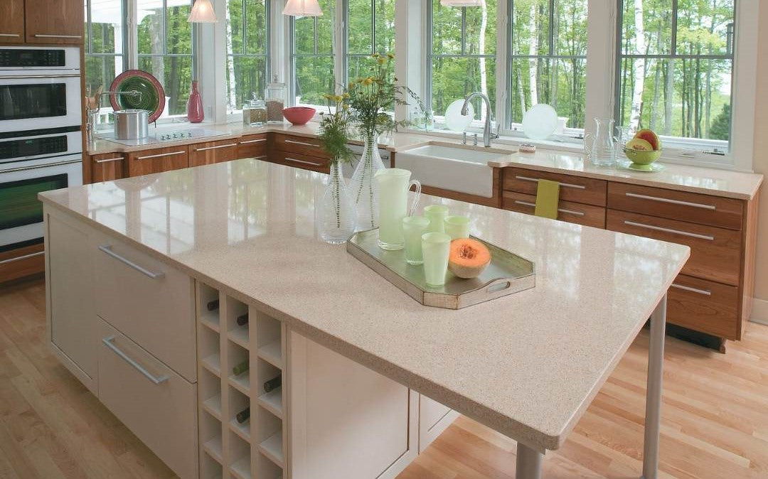 Cadiff Cream Cambria Quartz Slab Hawaii Stone Imports