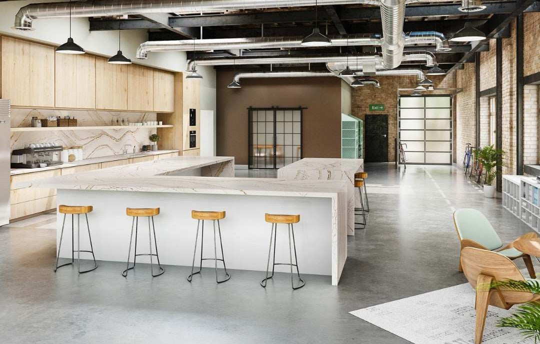 Clovelly Cambria Quartz Slab Hawaii Stone Imports