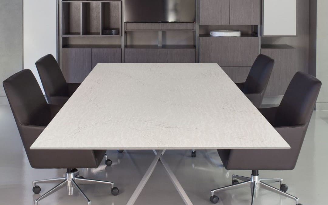 Delgatie Cambria Quartz Slab Hawaii Stone Imports