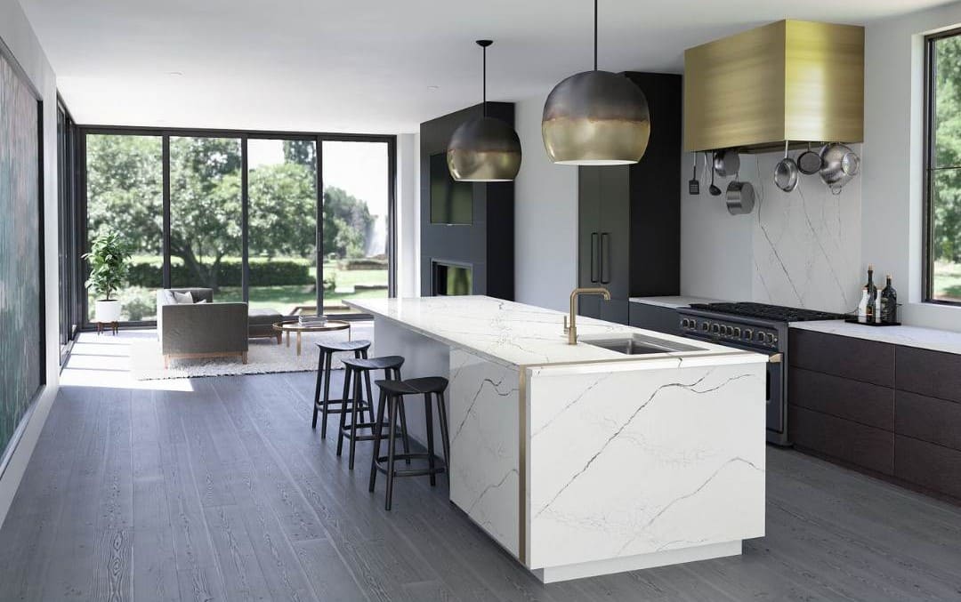 Gladstone Cambria Quartz Slab Hawaii Stone Imports