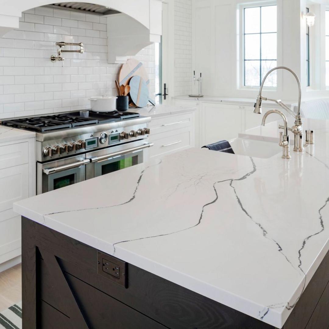 Gladstone Cambria Quartz Slab Hawaii Stone Imports