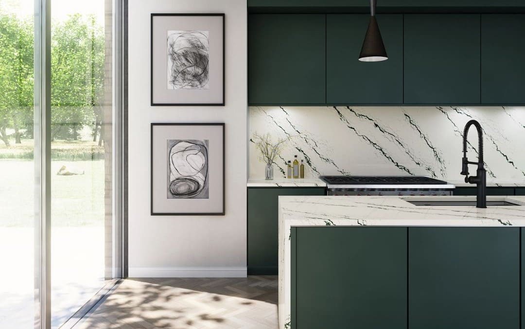 Ivybridge Cambria Quartz Slab Hawaii Stone Imports