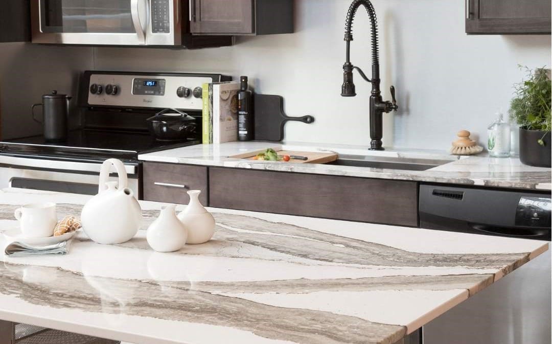 Skara Brae Cambria Quartz Slab Hawaii Stone Imports