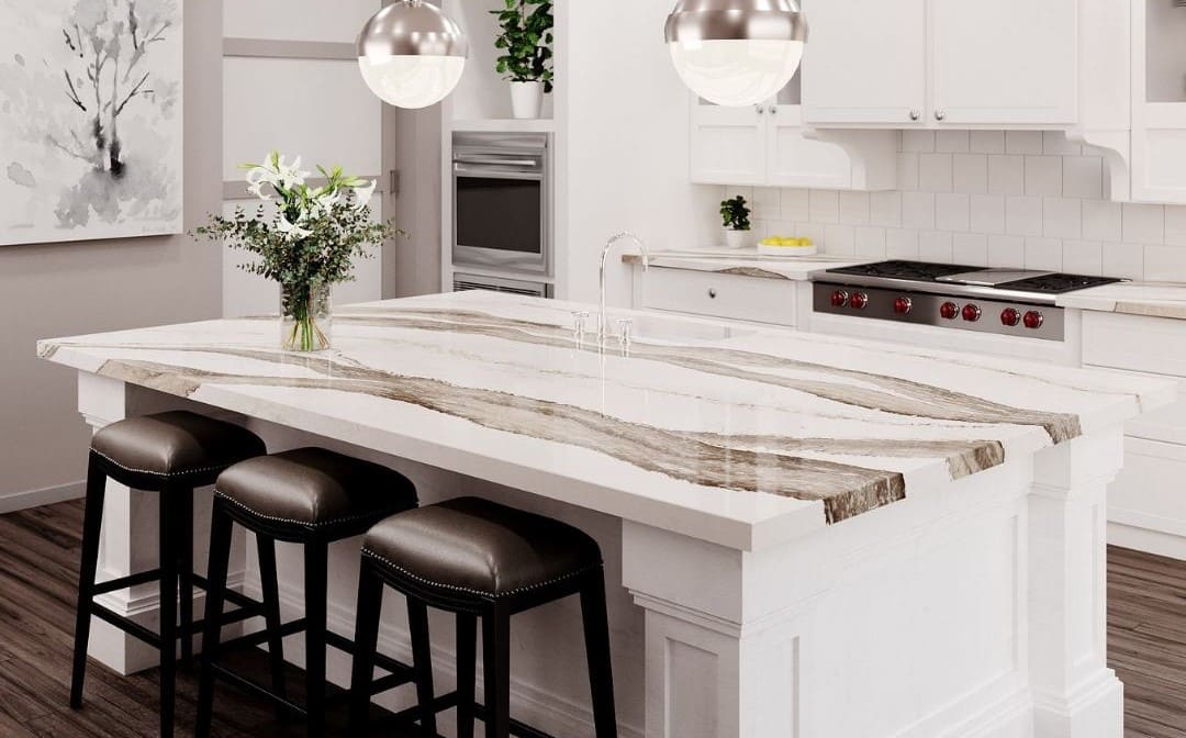 Skara Brae Cambria Quartz Slab Hawaii Stone Imports