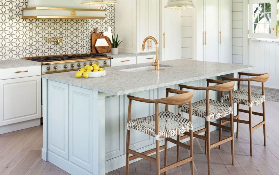 Trafalgar Cambria Quartz Slab Hawaii Stone Imports