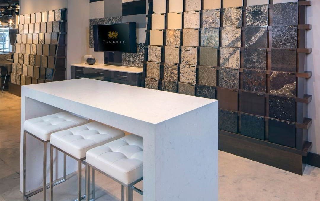 Weybourne Cambria Quartz Slab Hawaii Stone Imports
