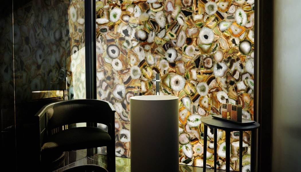 Sabara semi-precious Agate gemstone slab Hawaii Stone Imports