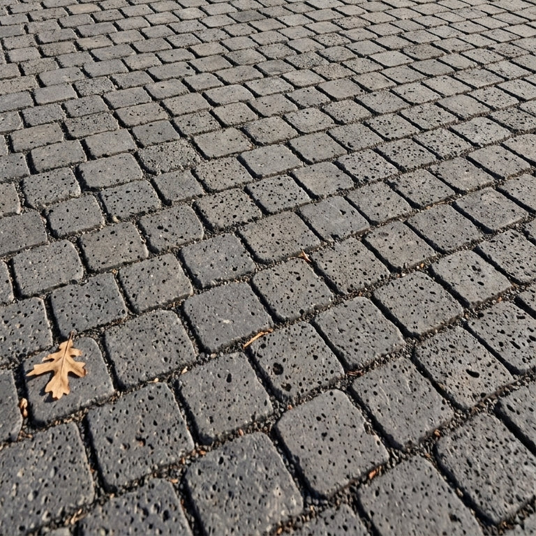 PUKA LAVA GREY - COBBLES TUMBLED, Basalt Brushed - Paver