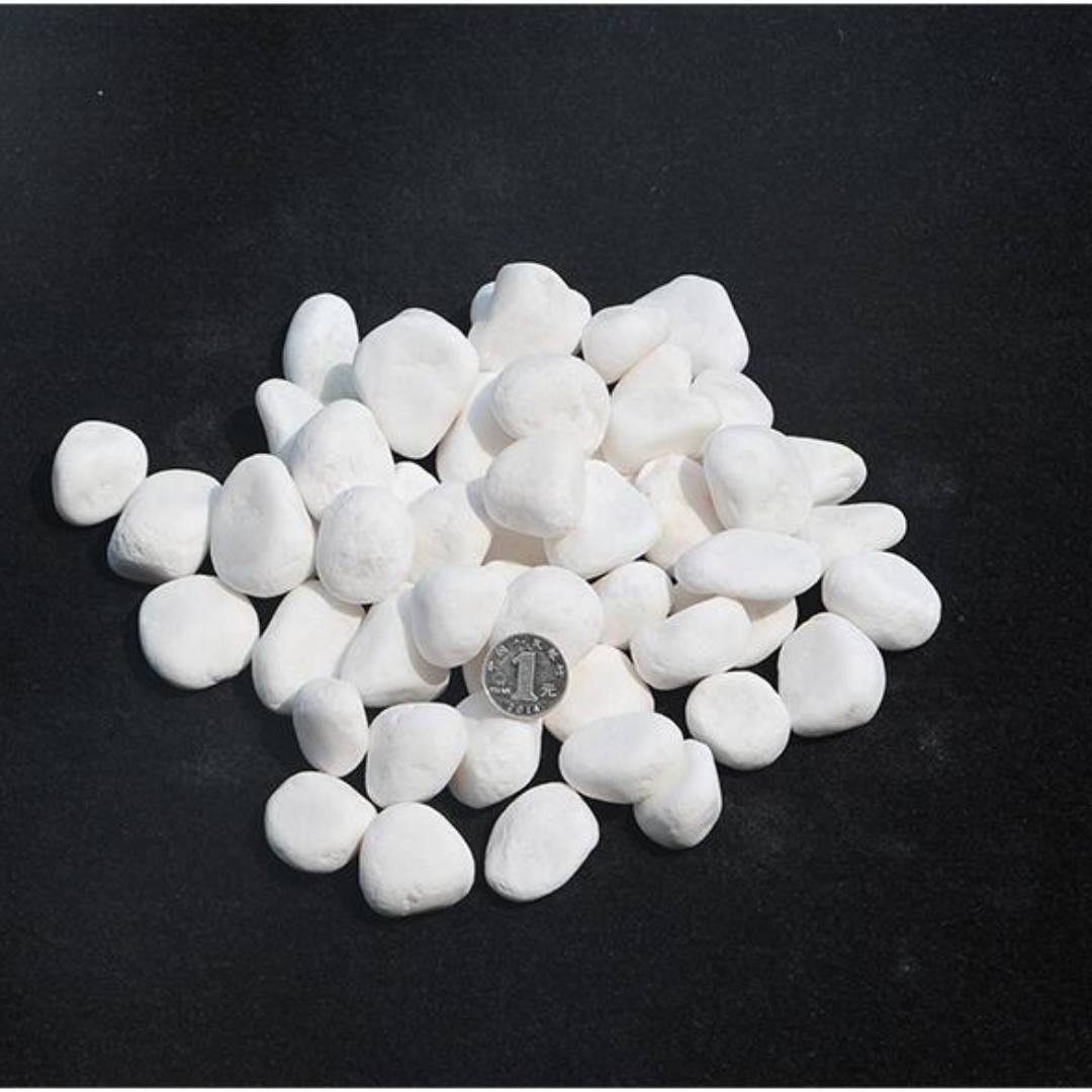 Snow Flake Marble Garden Pebbles Hawaii Stone Imports