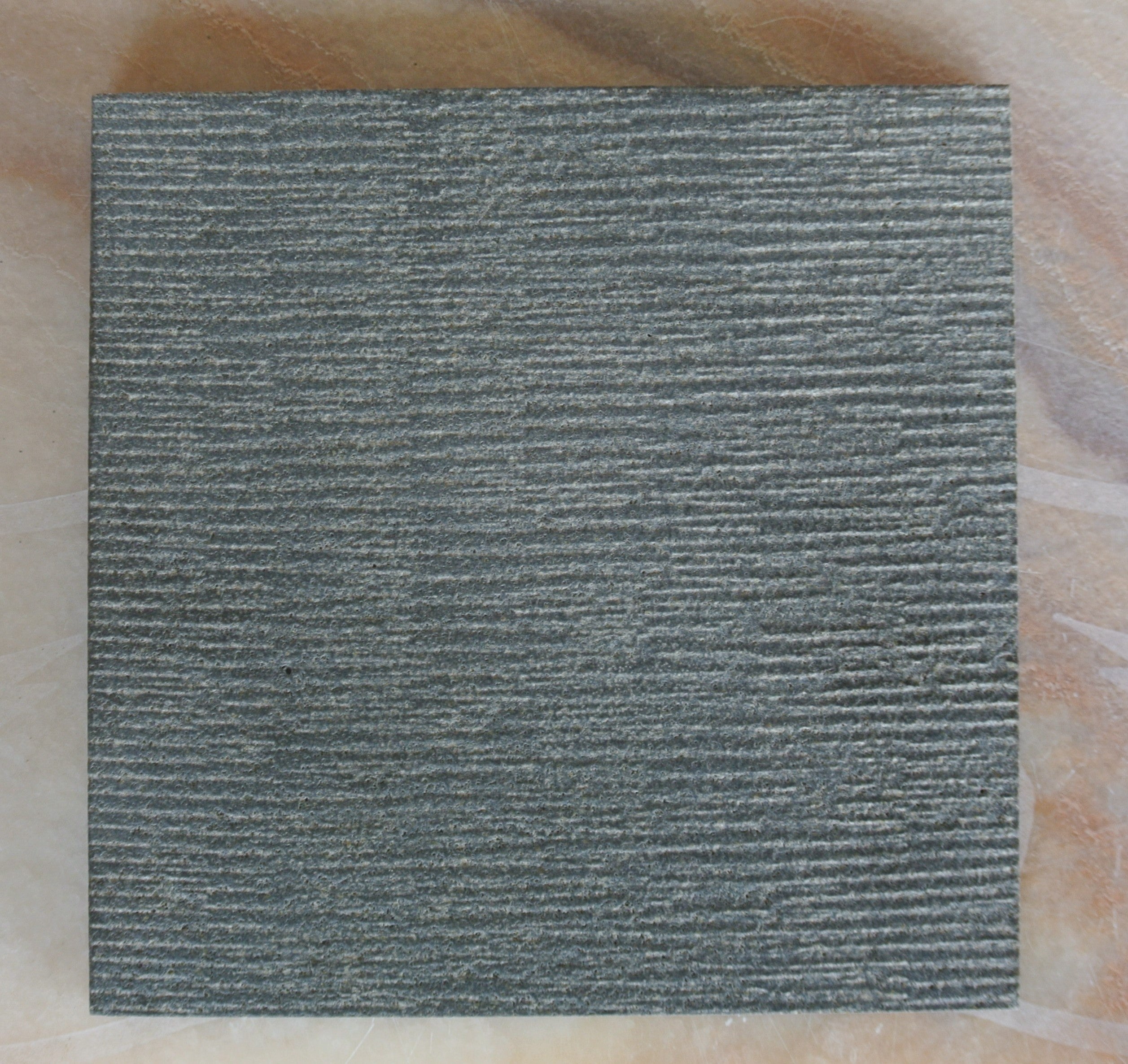 SOLID LAVA GREY Line-Chiseled-Brushed Wall Veneer