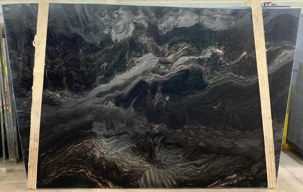 BLACK PHANTUS Quartzite Leather Slab