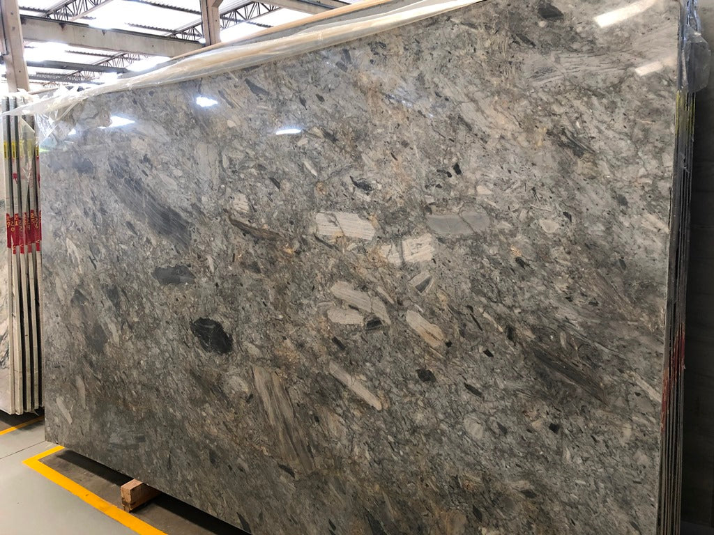 Jurassic Cinza Quartzite Slab Hawaii Stone Imports