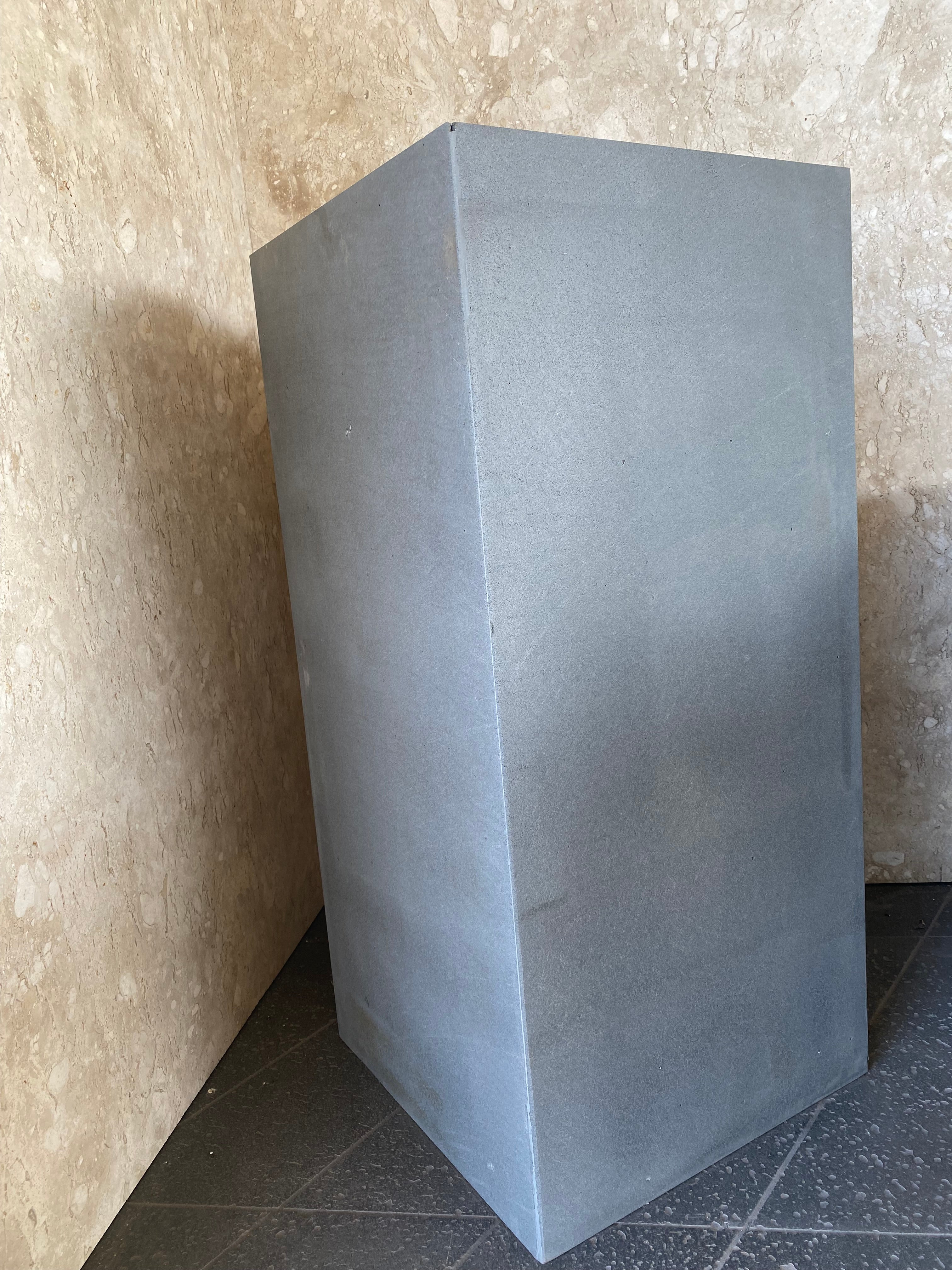 SOLID LAVA GREY Brushed Planter (TALL)