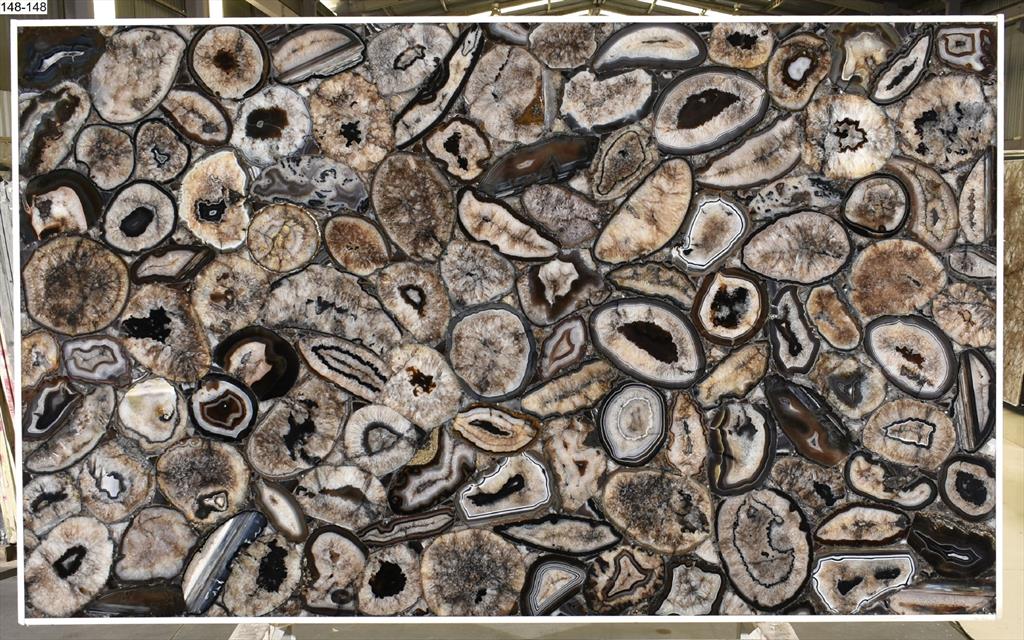 Desmoines Semi-Precious Agate Slab Hawaii Stone Imports