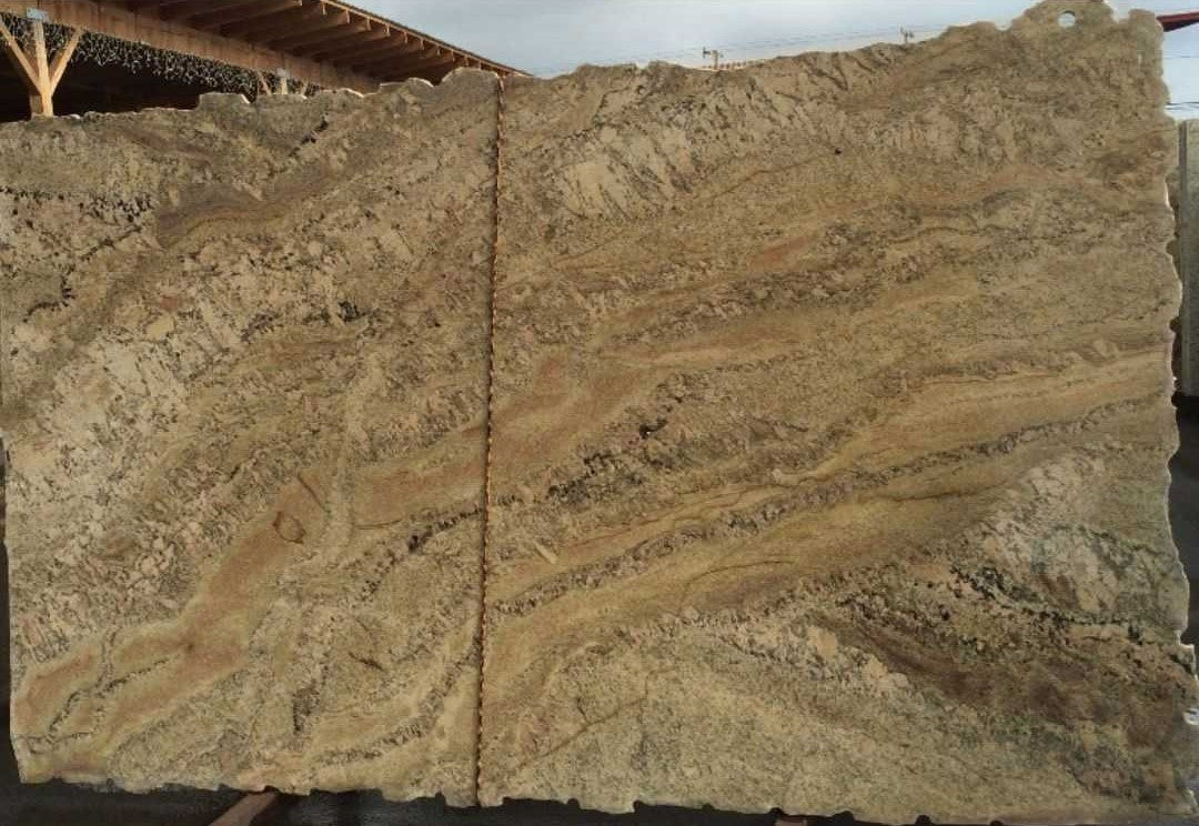 Netuno Bordeaux Granite Slab Hawaii Stone Imports