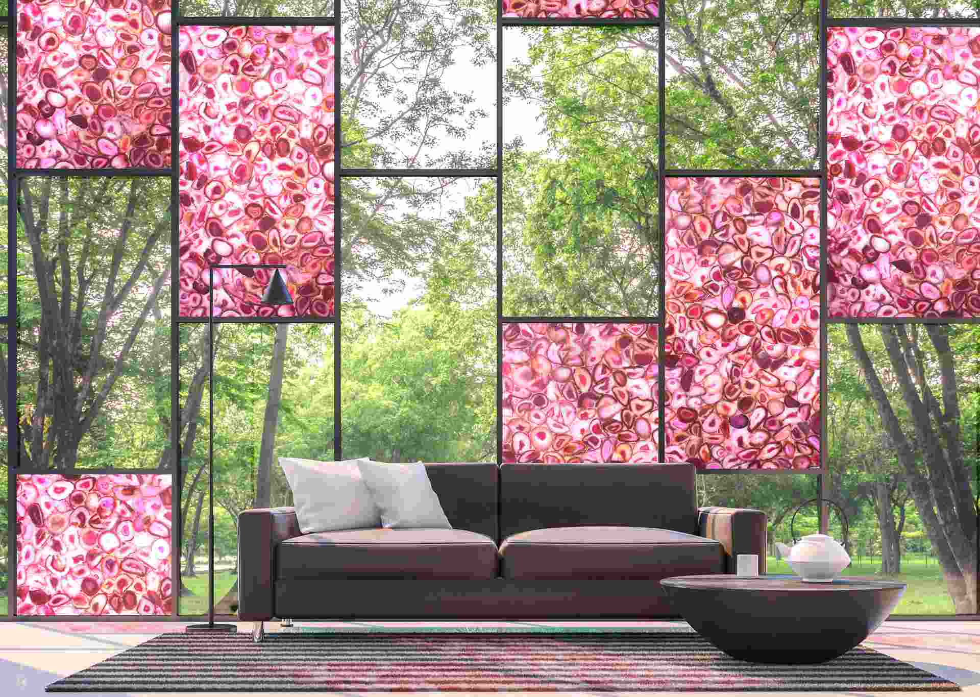 Pink Agate Slab Hawaii Stone Imports