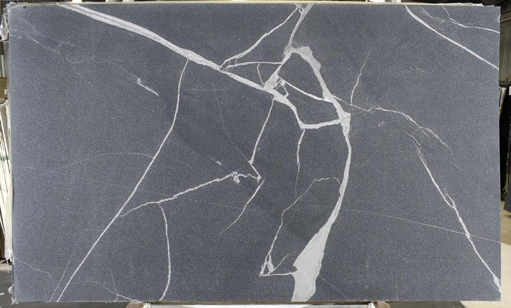 SILVER GREY Granite Honed Slab