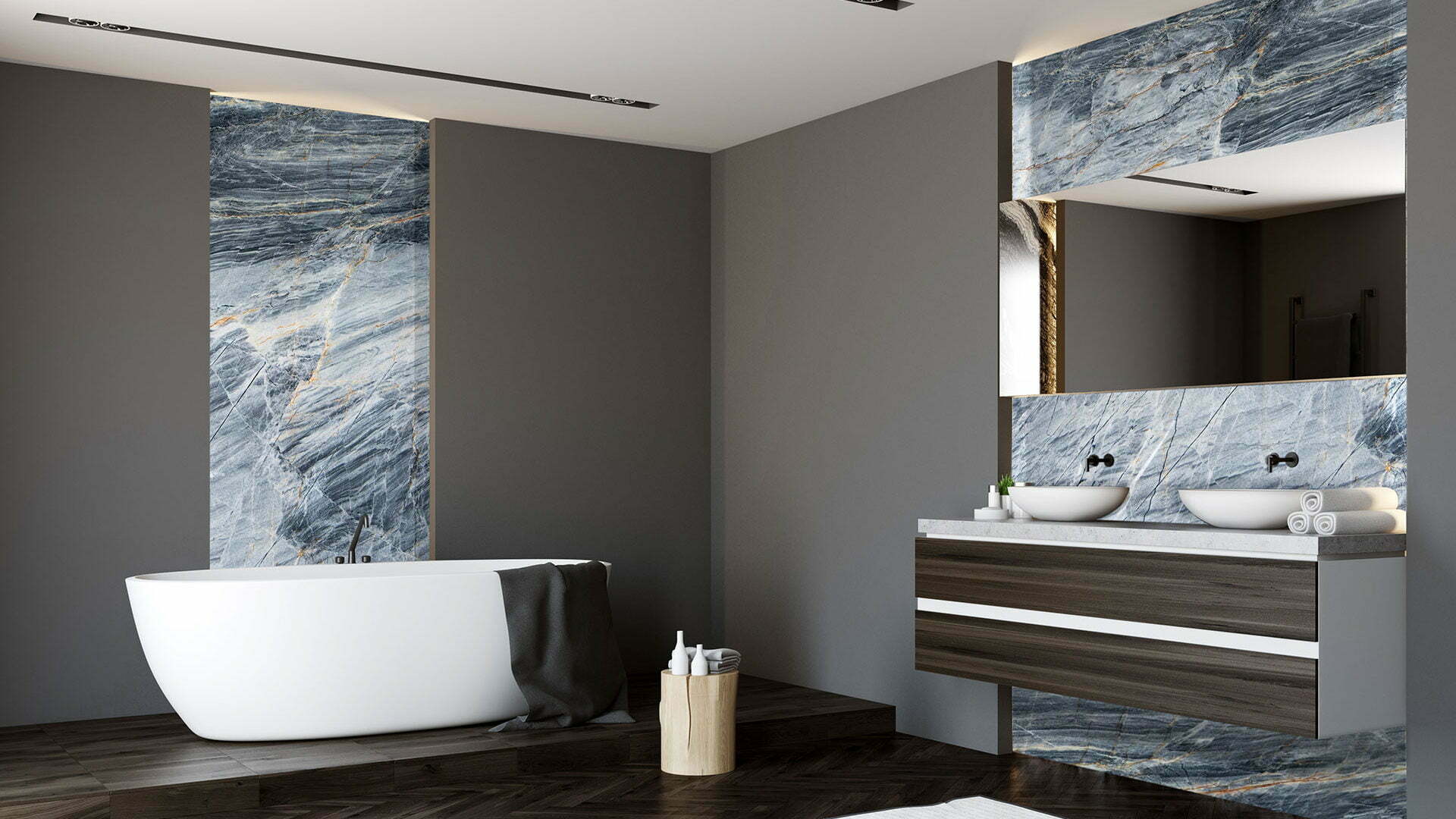 IJEN BLUE Quartzite Polished Slab
