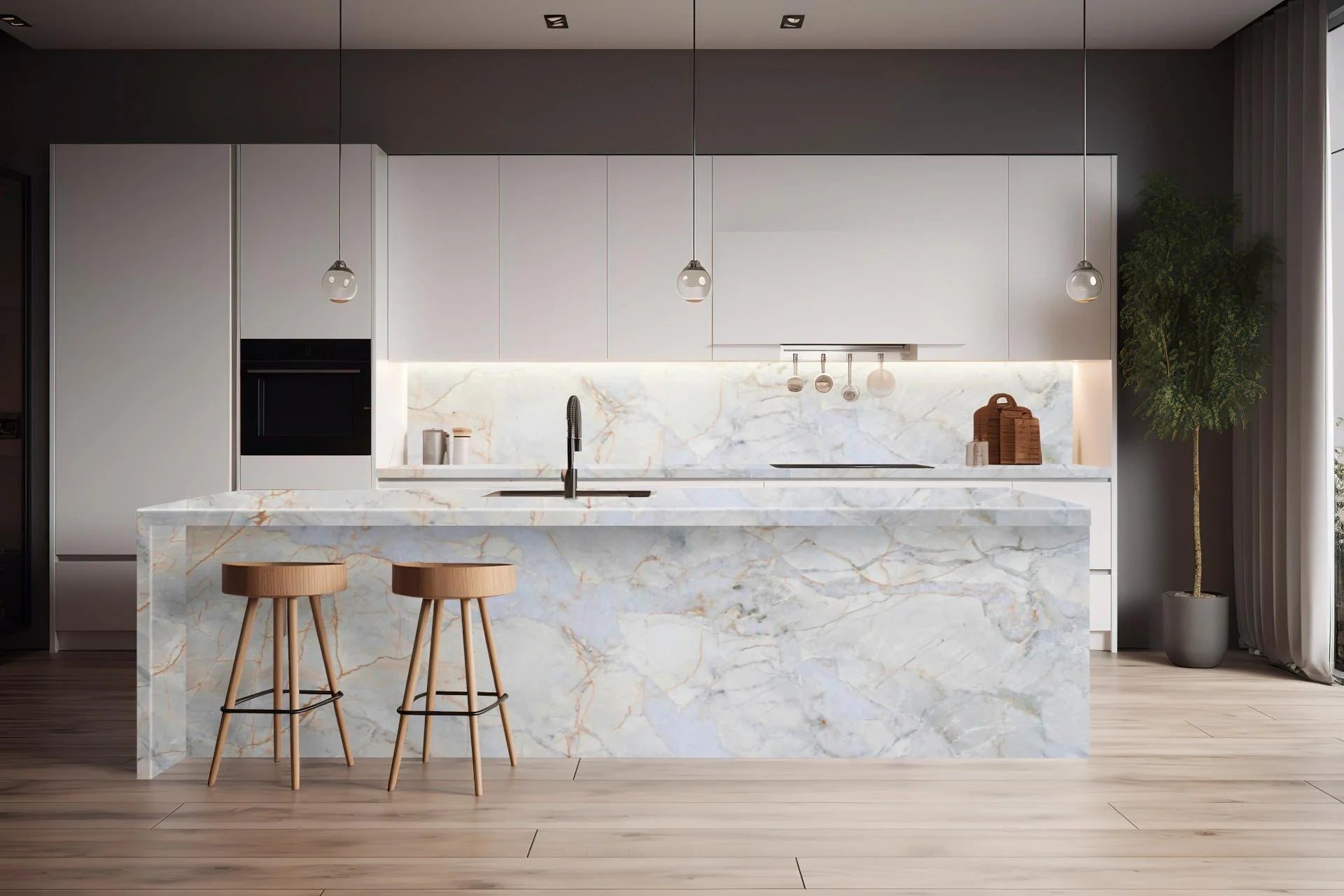 STARTUARIO QUARTZ Marble Polished Slab
