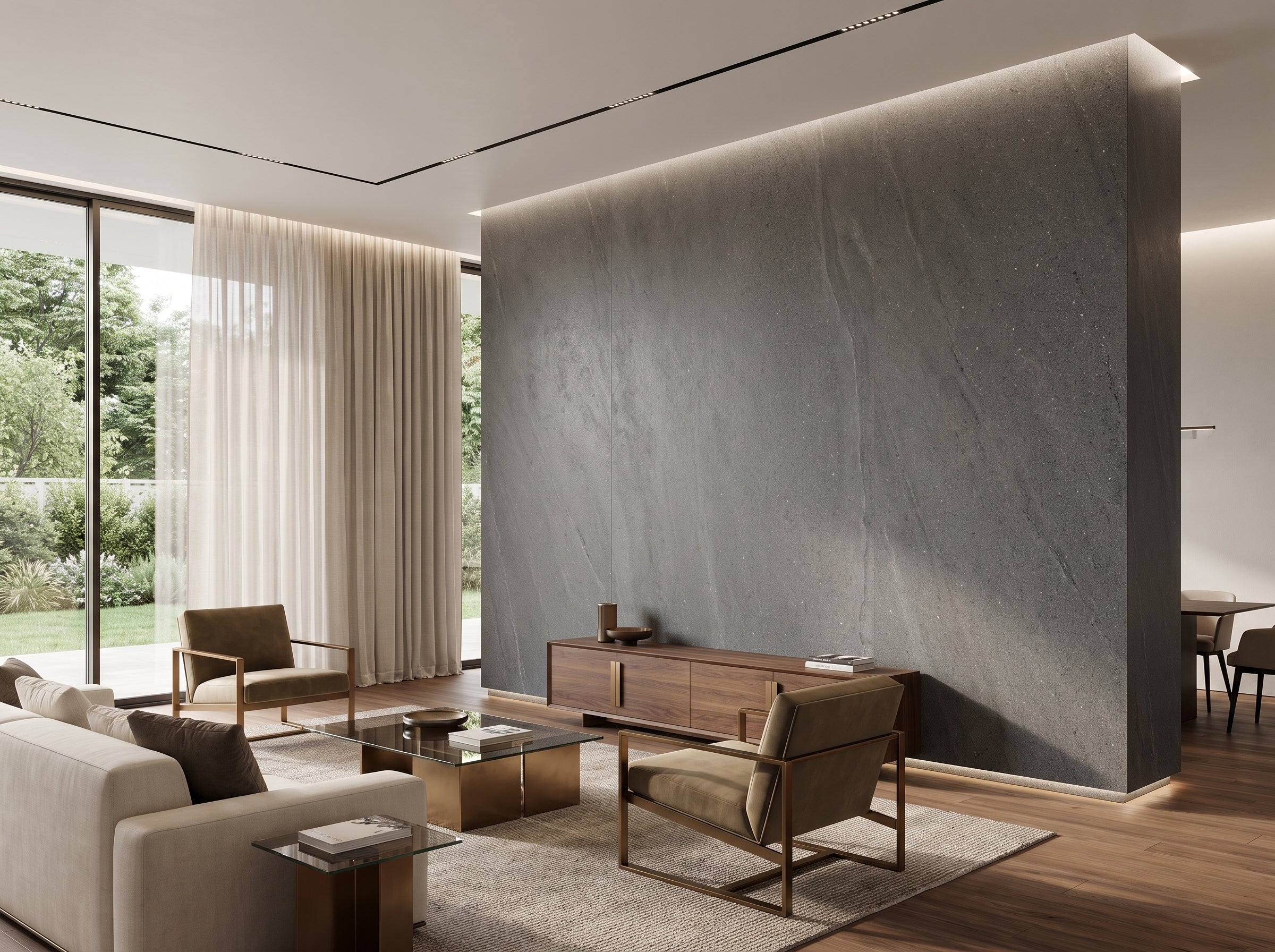 BASALTINA CLASSICO Brushed Slab