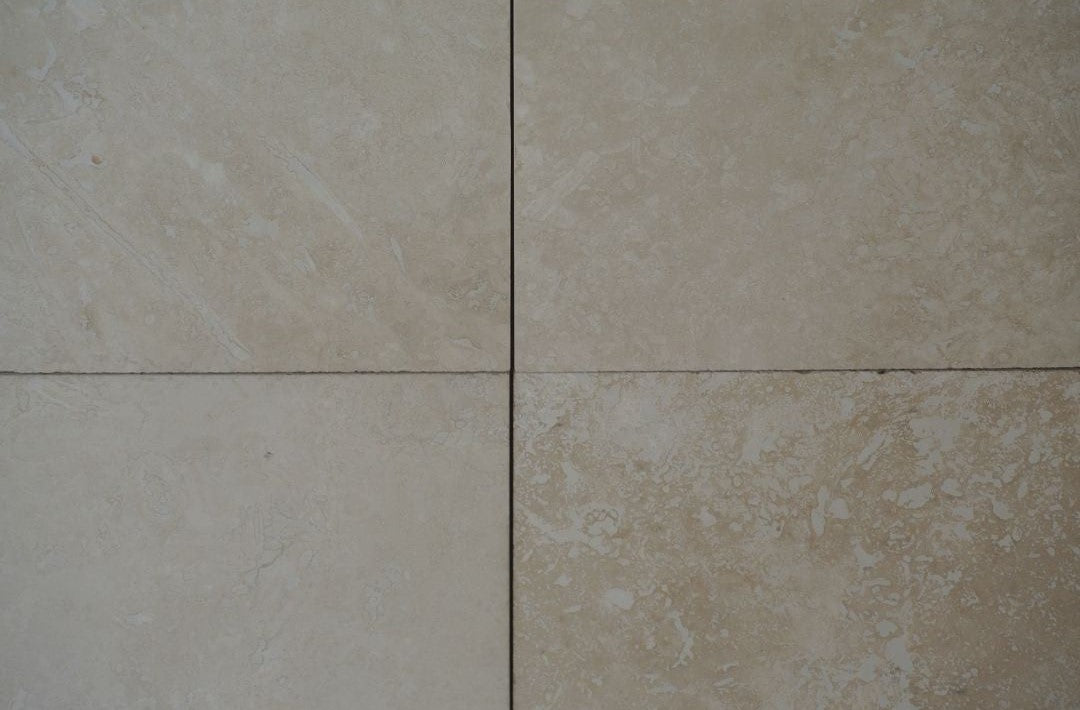 CLASSIC MEDIUM Travertine Honed-Filled Vein Cut Tile