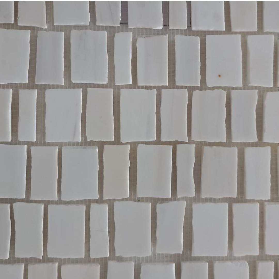 DOLOMITE Stack Bond Honed Mosaic