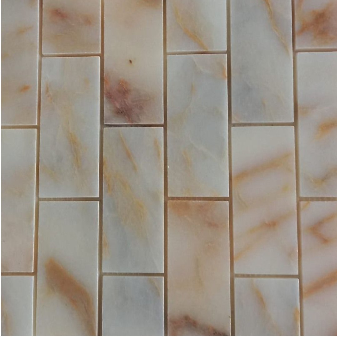 GOLD COLOR Brick 2"X4" Polished Mosaic